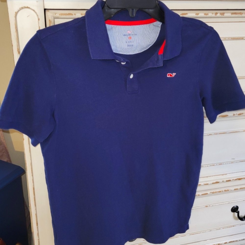 Boys Vineyard Vines polo shirt size large
